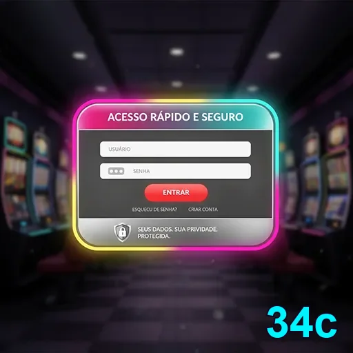 Use a 34c com acesso seguro e navegação rápida - 34c