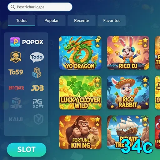 Navegação segura na plataforma oficial 34c