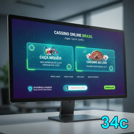 Suporte oficial mobile e jogo responsável na 34c